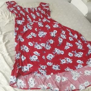 Flirty Torrid Hi-Low Maxi dress size 3